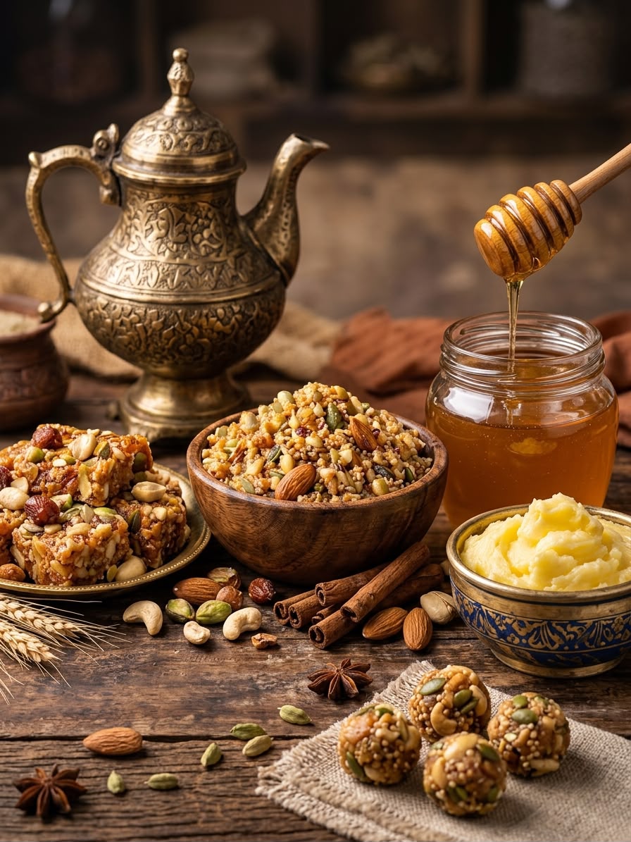 Traditional Pakistani sweets from Multani Mithaas